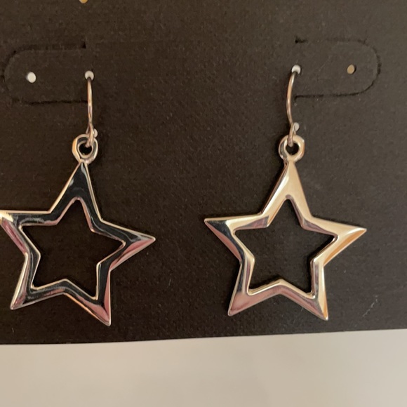 Cookie Lee Earrings- Stars - Picture 3 of 4